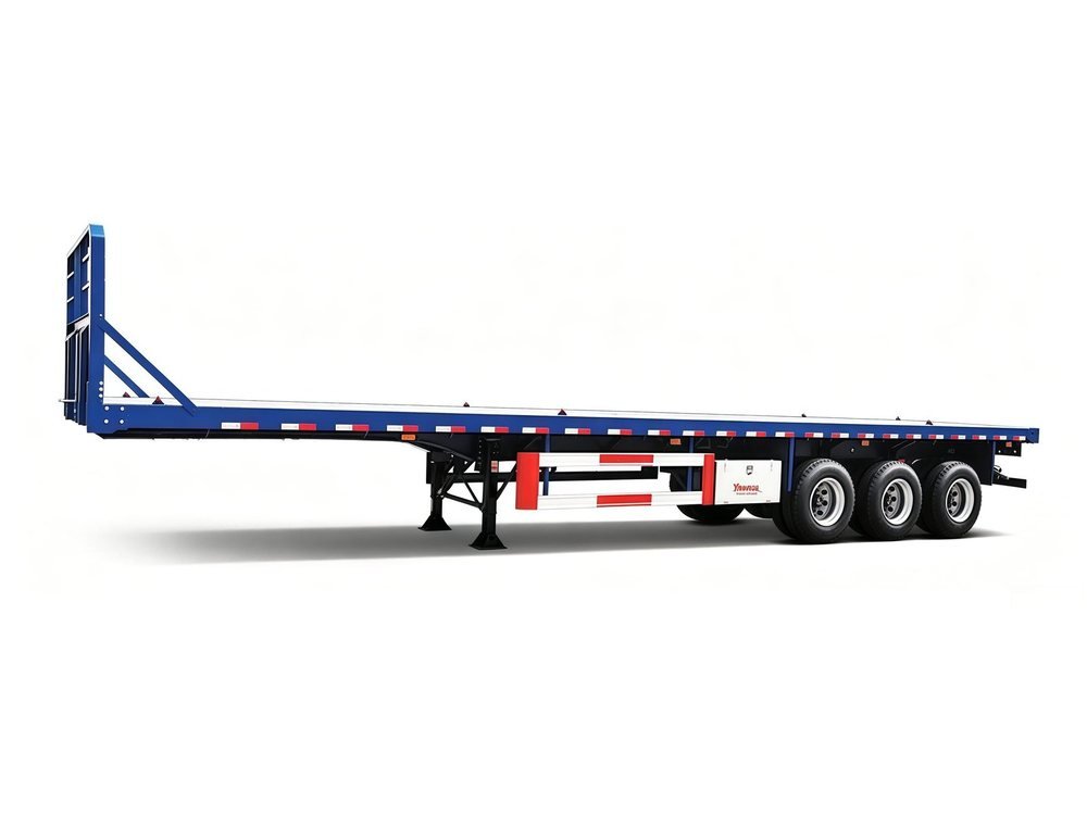 40 ft flatbed trailer (sample photo)