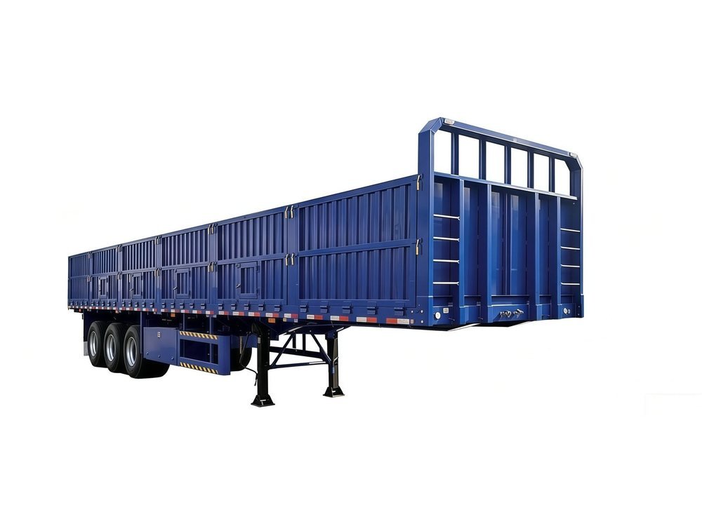 Stake trailer with sideboards (sample photo)